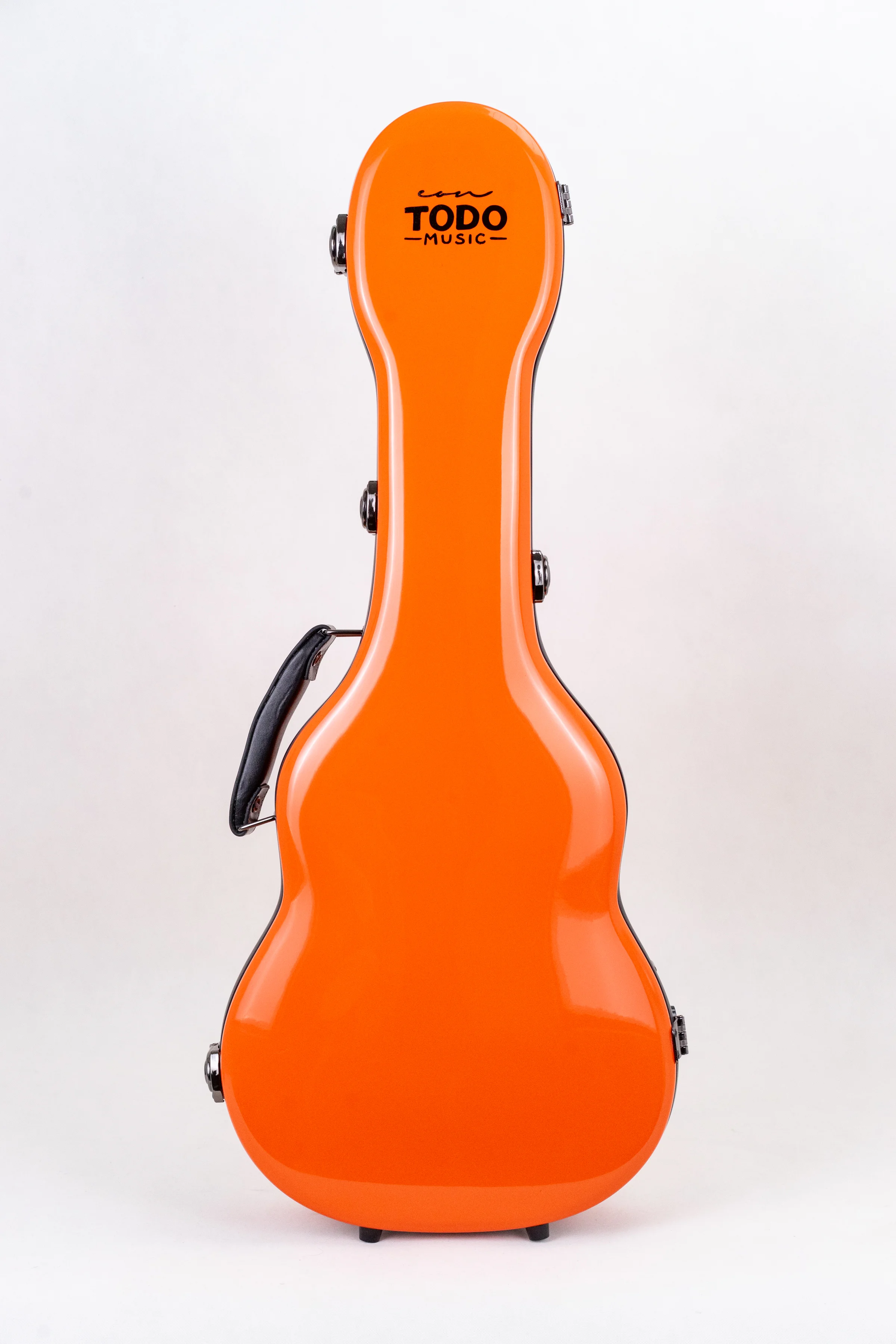 Premium Fiberglas Tenor Ukulele-Koffer Orange